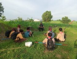 Koramil Dawarblandong Aktif Bina Saka Wira Kartika