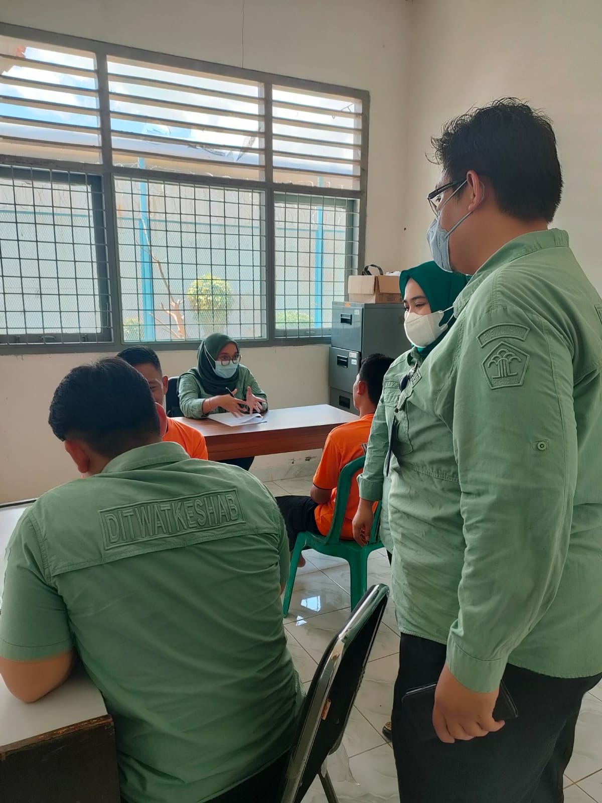 Lapas Kotaagung Kedatangan Tim Monev Keswatbil Ditjenpas, Pelayanan Kesehatan WBP Dinyatakan Baik