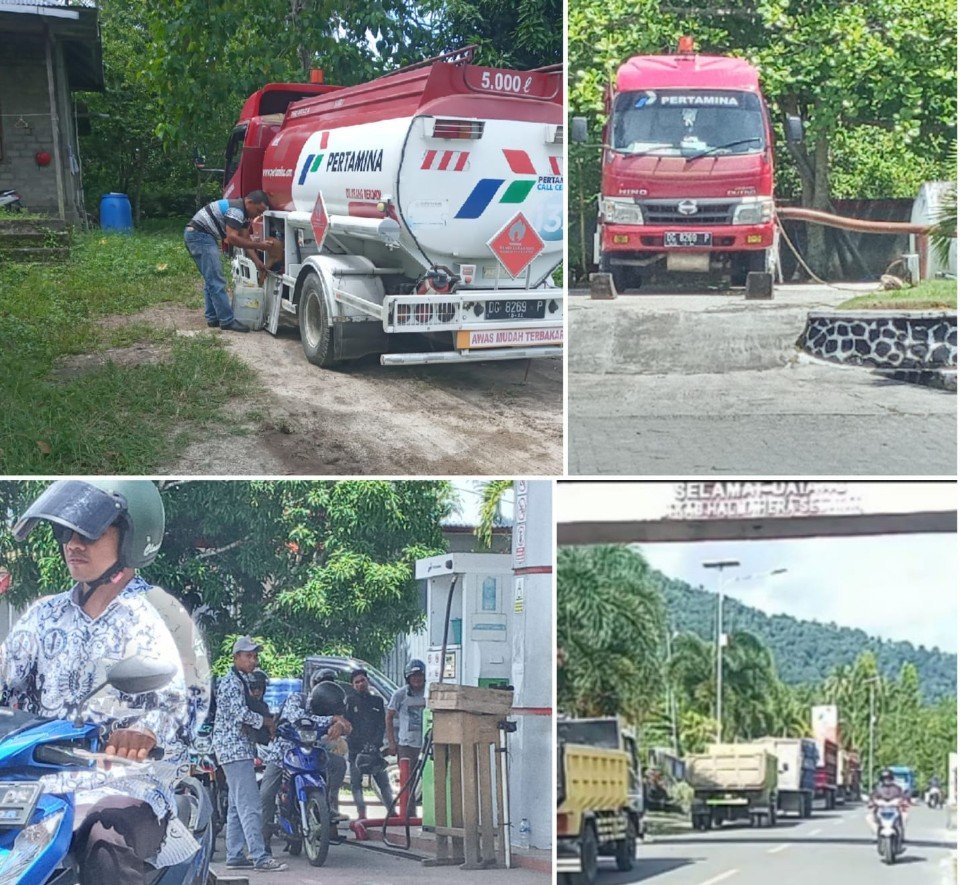 PT Babang Raya Disinyalir Sebabkan Kelangkaan BBM Bersubsidi di Halsel