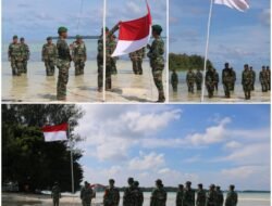 Pemprov Maluku Utara Jual Pulau Widi Ke Warga Asing, Kodim 1509/Labuha Kibarkan Bendera Merah Putih