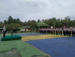 Semakin Disiplin dan Kompak Bersama Kodim 0424 Tanggamus, Lapas Kotaagung Gelar Kegiatan FMD