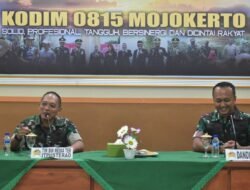 Tim Wasnister Itpusterad Kunjungi Markas Kodim 0815/Mojokerto
