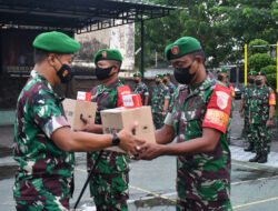 Dandim 0815/Mojokerto Distribusikan Vitamin HB-VIT 500 Kepada Ratusan Babinsa