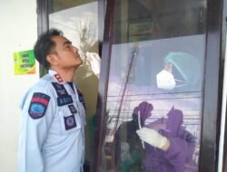 Pastikan Bebas dari Penularan Covid-19, Lapas Kotaagung Kembali Adakan Swab Antigen bagi Petugasnya
