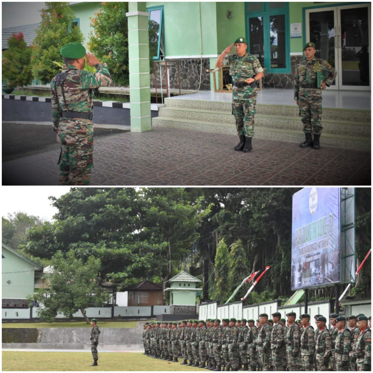 Kodim 1509/Labuha Gelar Upacara Hari Juang TNI AD Ke 77