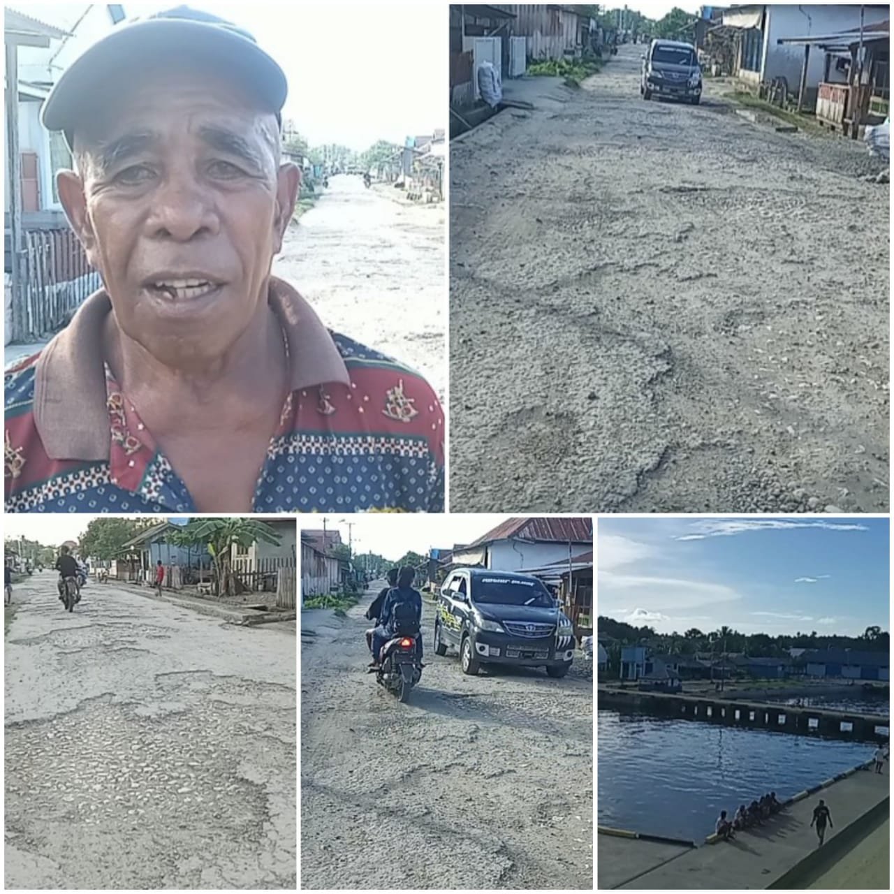 Semasa Hidup Lalui Jalan Rusak, Kakek Musa Minta Jokowi Perbaiki Jalan Kec. Obi Halsel