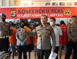91 Kali Beraksi, Polresta Bandar Lampung Tangkap 7 Pelaku Spesialis  Pencurian Kendaraan Bermotor