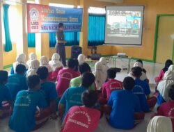 Tanamkan Semangat Kebangsaan Puluhan Siswa Peserta LDKS, Danramil Pacet Beberkan Sejarah Bangsa