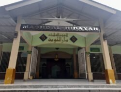 Kaligrafi Karya WBP Rutan Kota Agung Mejeng di Masjid Rutan Bandung
