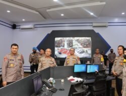 Kapolresta Bandar Lampung Terima Tim Supervisi Ops Lilin dari Mabes Polri