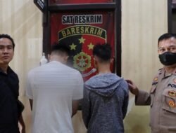 Tekab 308 Presisi dan Polsek Kota Agung Tangkap Dua Remaja Pencuri Handphone