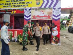 Kapolda Lampung Cek Pos Pam dan Pos Yan Polres Tanggamus