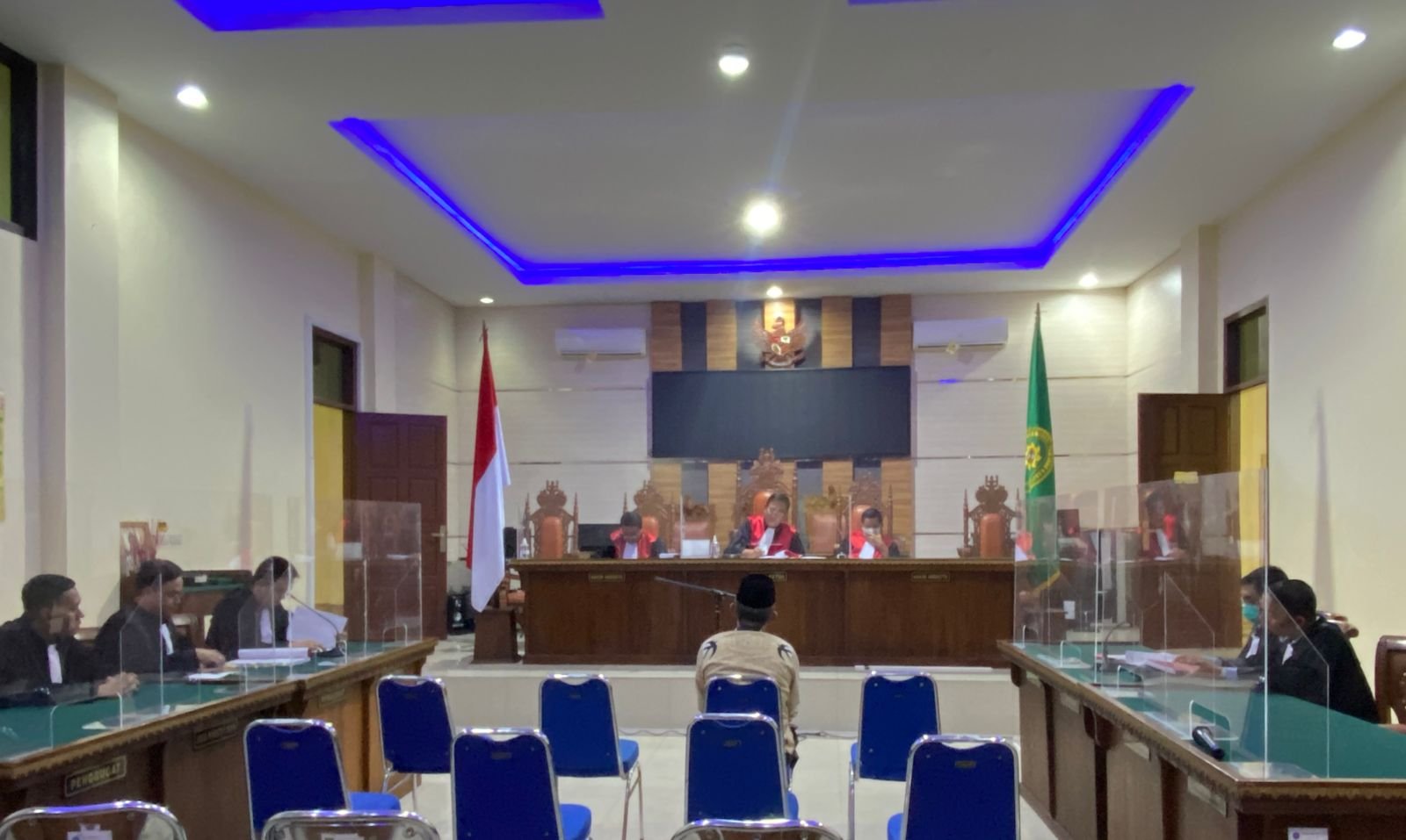 Sidang Perdana Mantan Kepala Dinas PPPA Dalduk dan KB Tanggamus Dimulai