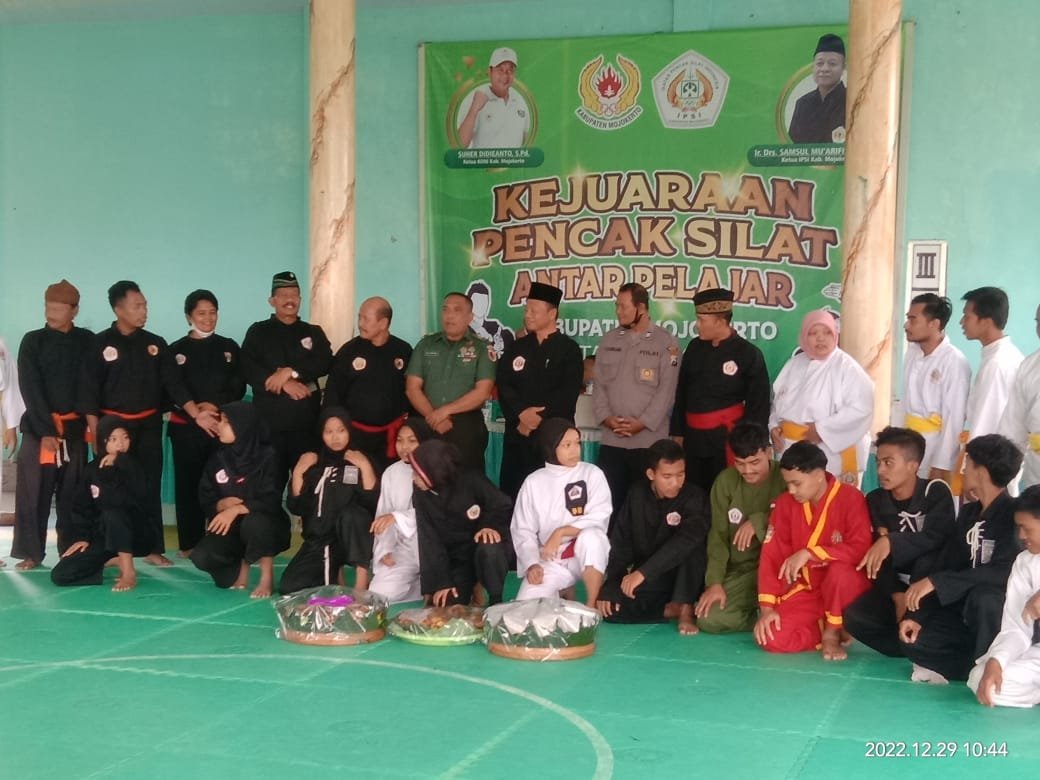 Kejurda Silat Antar Pelajar Se-Kabupaten Mojokerto Resmi Ditutup
