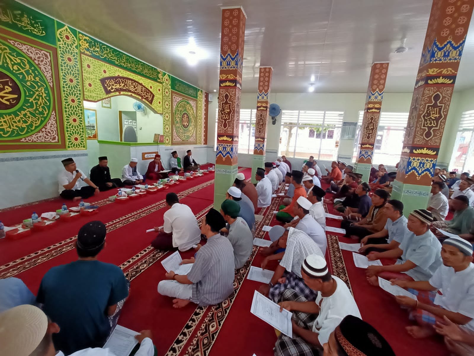 Sambut Tahun Baru 2023 Dengan Kegiatan Positif, WBP Lapas Kotaagung Gelar Istighasah Bersama