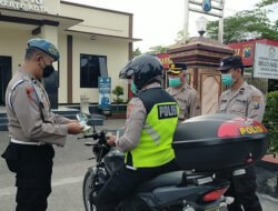 Usai Naik Pangkat, Kapolsek Jetis Semangat Gaktiplin Personel