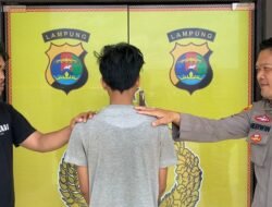 Residivis Pencurian, Tersangka Penipuan dan Penggelapan Sepeda Motor Ditangkap Polsek Kota Agung