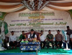 Polres Lampung Tengah Berikan Pengamanan Pengajian Akbar Bersama Gus Miftah