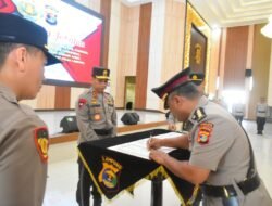 Kapolda Lampung Pimpin Sertijab 5 Pejabat Utama dan 5 Pejabat Kapolres