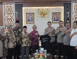 Kapolda Lampung Terima Kunjungan dan Audiensi Kakanwil Kementerian Agama Provinsi Lampung Serta Ketua FKUB Provinsi Lampung