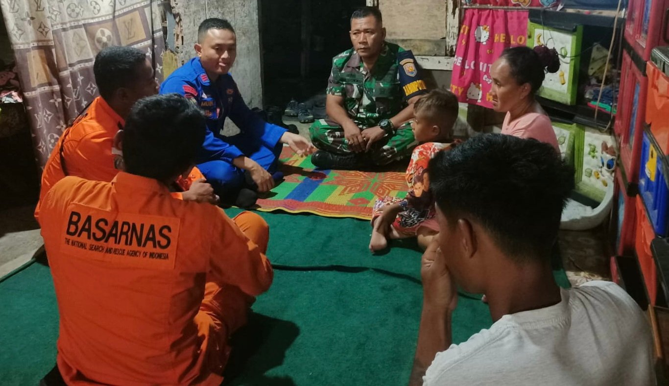 Perahu Nelayan Tenggelam, Sat Polairud Polres Tanggamus Pastikan Tidak Ada Korban