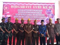 HUT Ke–66 LVRI, Dandim Mojokerto Apresiasi Semangat Perjuangan LVRI Tak Kenal Usia