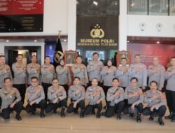 Kabid Humas Polda Lampung Bersama Kasi Humas Polres/ta Jajaran Polda Lampung Kunjungi Museum Polri