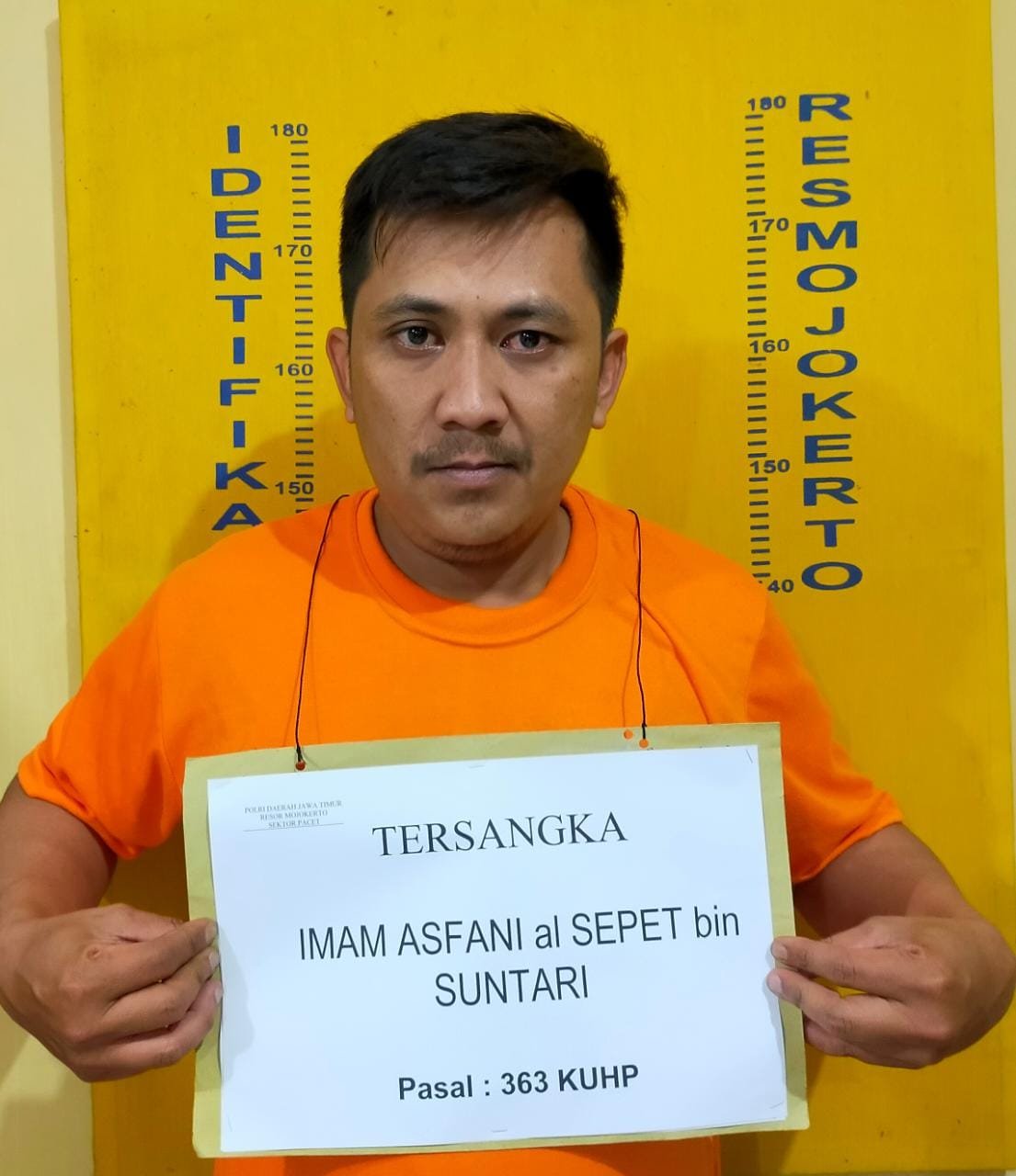 Pencuri di Warung Sendi Pacet Mojokerto Diringkus