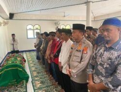 Ikut Angkat Keranda Jenazah Pejuang Kamtibmas, Kapolres Akan Cari Pelaku Curas