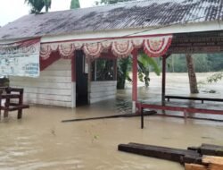 Banjir Melanda Gampong Rantau Panjang Kecamatan Simpang Jernih Kabupaten Aceh Timur