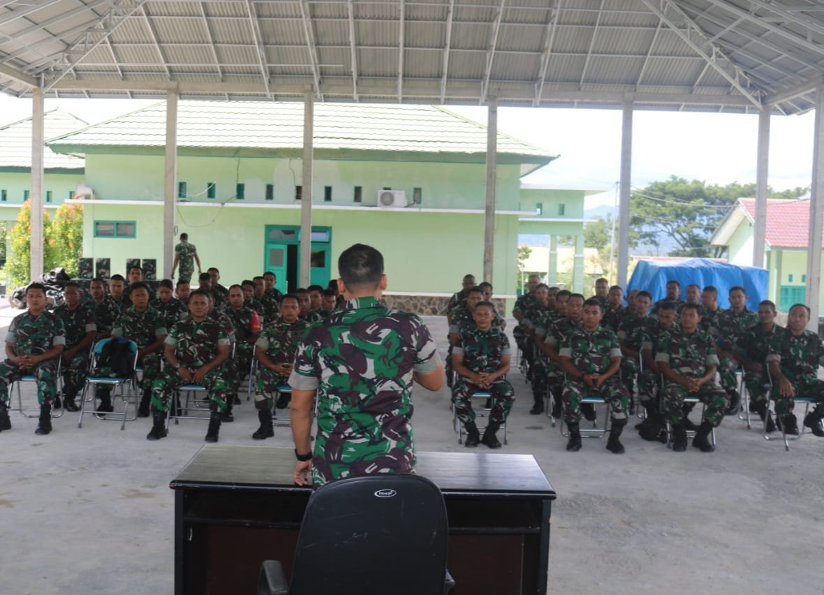 Dandim 1509/Labuha Tekankan Babinsa Ujung Tombak Teritorial dan Intelijen