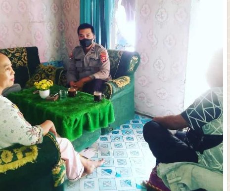 Bhabinkamtibmas Aipda Musthaliman Sambangi Warganya