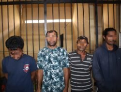 4 Orang Ditetapkan Tersangka Pembakaran Kantor Desa Silang Oleh Polres Halsel