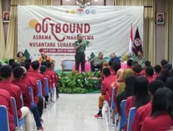 Outbond Mahasiswa Nusantara, Dandim 0815/Mojokerto Bekali Kedisiplinan Hingga Kebangsaan
