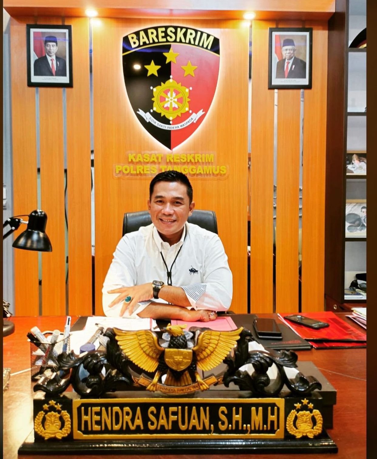 Kasatreskrim Polres Tanggamus