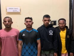 4 Pelaku Pembakaran Kantor Desa Geti Baru Ditetapkan Tersangka