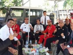 Kasat Reskrim Polres Tanggamus Silaturahmi ke Tokoh Adat