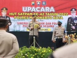 HUT Satpam Ke-42, Kapolresta Mojokerto Sebut Satpam Selalu Bersinergi