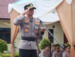 Kapolres Aceh Timur Pimpin Upacara HUT Satpam ke-42