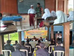 Koramil Jatirejo Ajarkan Wasbang Hingga Bina Linmas