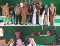 Sosialisasi 10 Program PKK Lomba Desa 2023 di Kantor Camat Bacan Timur
