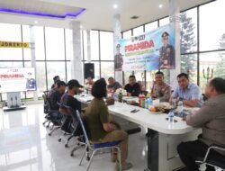 Ngopi Bareng Media, Kapolres Mojokerto Minta Tukar Pikiran Hadapi Tahun Politik