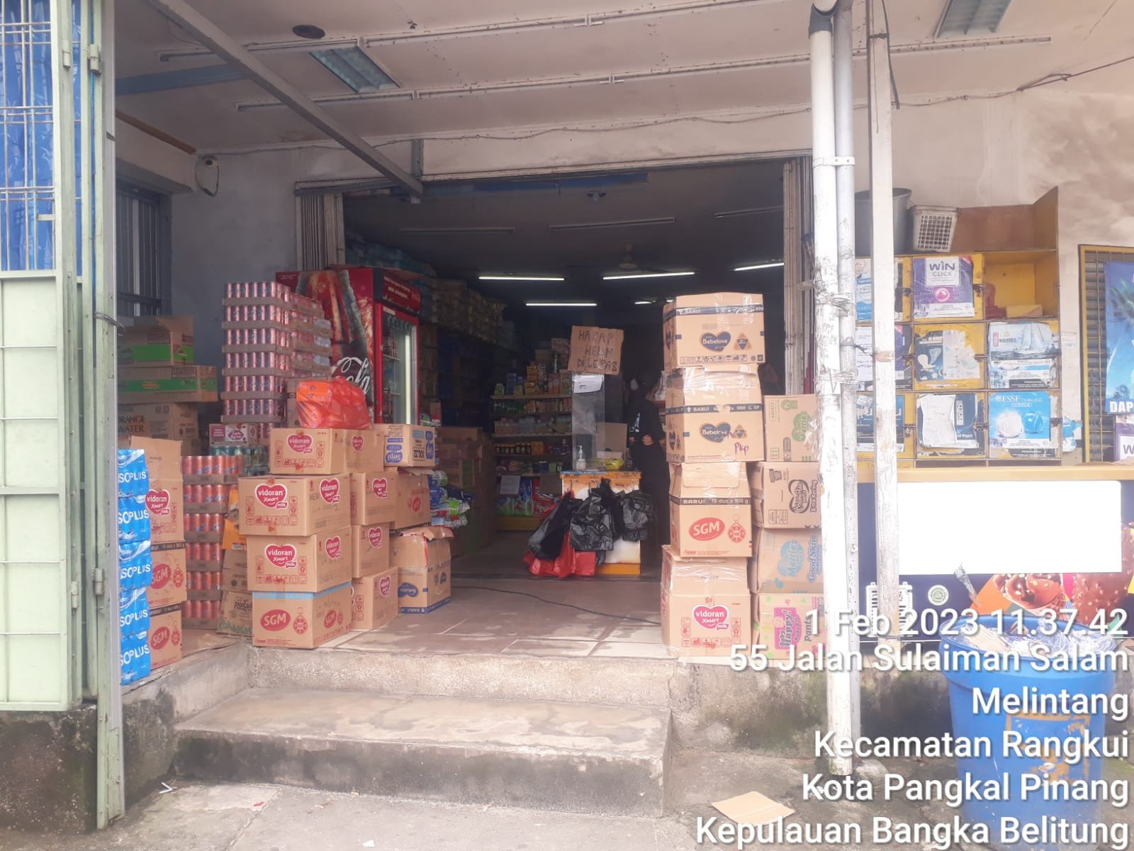 Pihak Toko Chrisco Kampung Melintang Sangat Terganggu dengan Adanya Parkir Liar