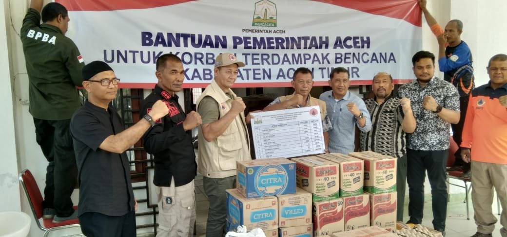 Bantuan Pemerintah Aceh Untuk Korban Terdampak Banjir Kabupaten Aceh Timur
