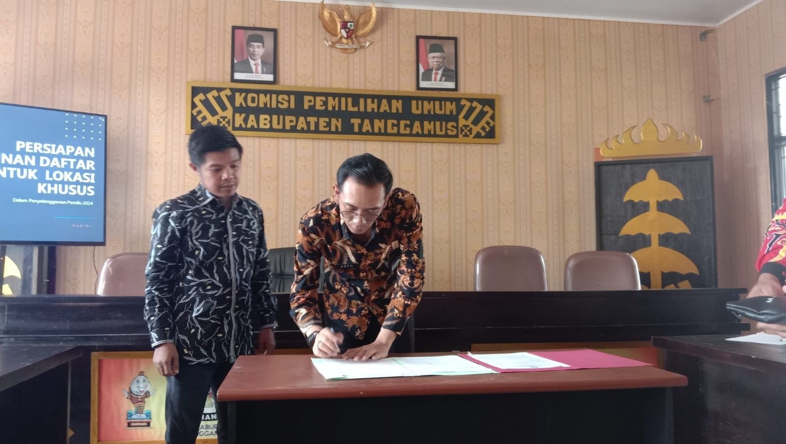 Lapas Kotaagung Ikuti Rakor KPU Tanggamus, Siap Fasilitasi Pendirian 2 TPS Lokasi Khusus Pada Pemilu 2024