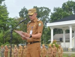 Pemkab Muaro Jambi Gelar Upacara Gabungan ASN