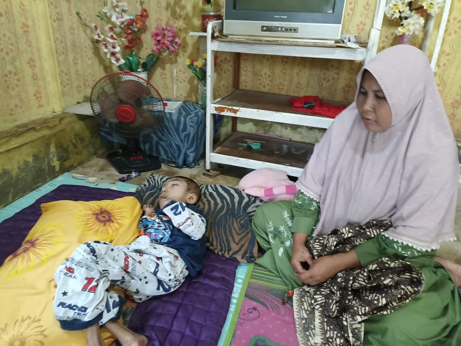 M.Ihsan Idap Penyakit Mikrosefalus