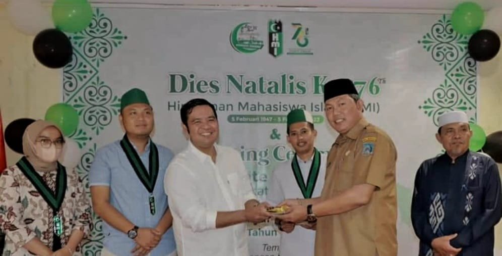 Wabup Tanjabbar Hadiri Dies Natalis HMI Ke-76