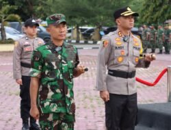 Polres Aceh Timur Laksanakan Apel Gelar Pasukan Operasi Keselamatan Seulawah 2023