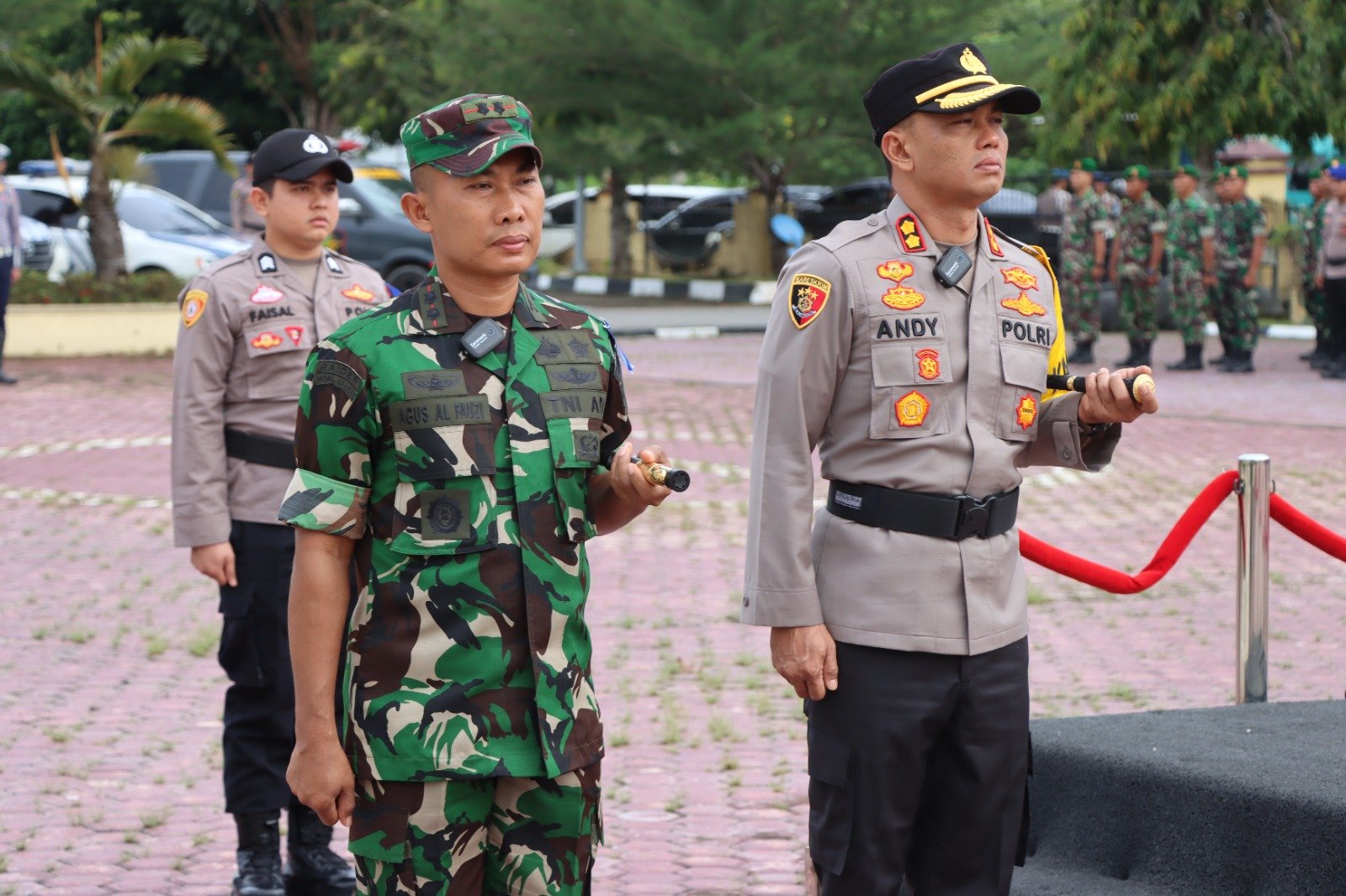 Polres Aceh Timur Laksanakan Apel Gelar Pasukan Operasi Keselamatan Seulawah 2023